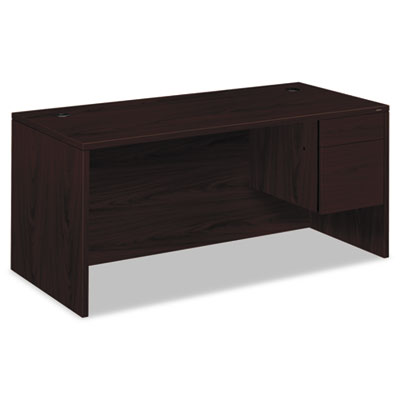 HON&reg; 10500 Series&trade; "L" Workstation Single Pedestal Desk