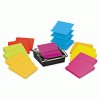 Post-it&reg; Pop-up Notes Super Sticky Pop-Up Dispenser Value Pack with Assorted 3 x 3 Refills