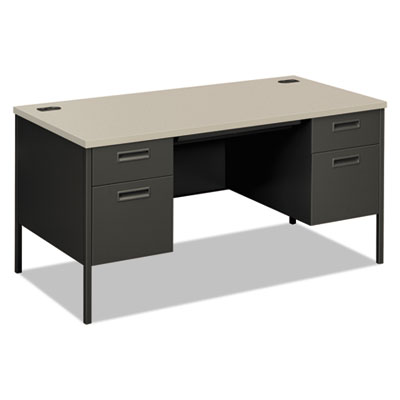 HON&reg; Metro Classic Series Double Pedestal Desk