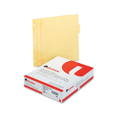 Universal&reg; Economy Self-Tab Index Dividers