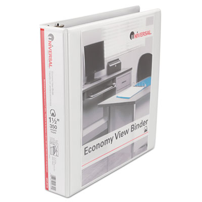 Universal One&trade; D-Ring Economy View Binder