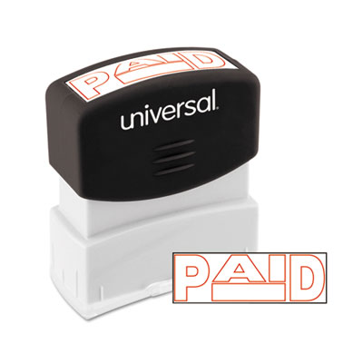 Universal&reg; Pre-Inked One-Color Stamp