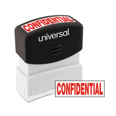 Universal&reg; Pre-Inked One-Color Stamp
