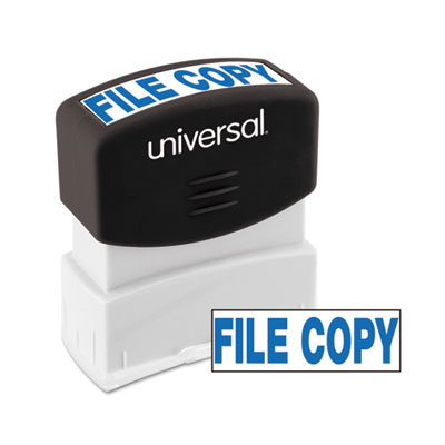 Universal&reg; Pre-Inked One-Color Stamp