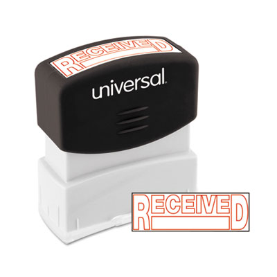 Universal&reg; Pre-Inked One-Color Stamp