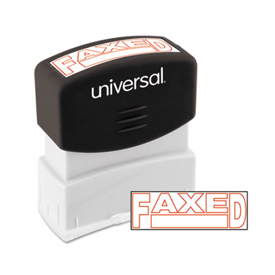 Universal&reg; Pre-Inked One-Color Stamp