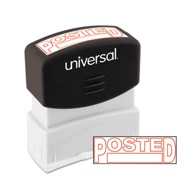 Universal&reg; Pre-Inked One-Color Stamp
