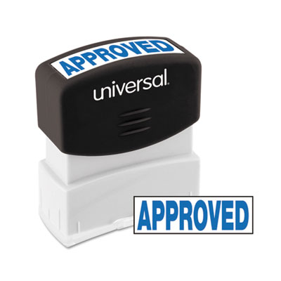Universal&reg; Pre-Inked One-Color Stamp