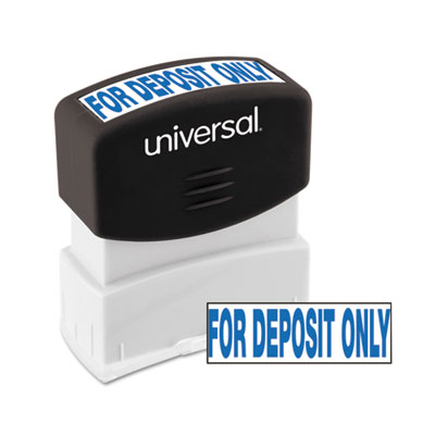 Universal&reg; Pre-Inked One-Color Stamp