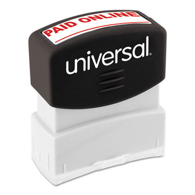 Universal&reg; Pre-Inked One-Color Stamp