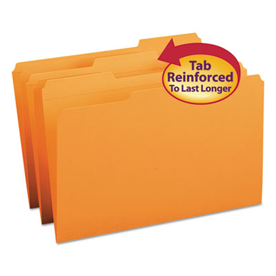 Smead&reg; Reinforced Top Tab Colored File Folders