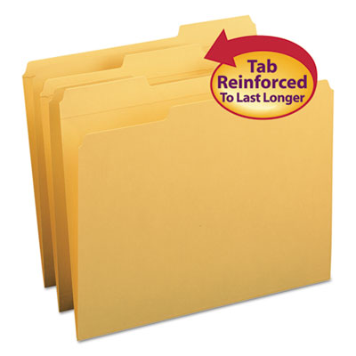 Smead&reg; Reinforced Top Tab Colored File Folders