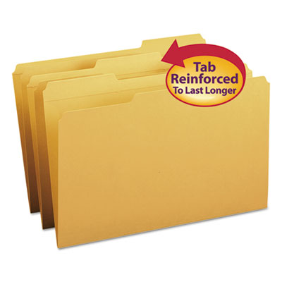 Smead&reg; Reinforced Top Tab Colored File Folders