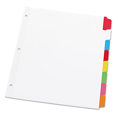 Universal One&trade; Write-On/Erasable Tab Index