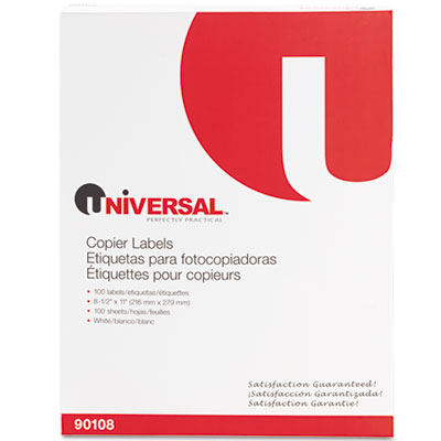 Universal&reg; Copier Mailing Labels