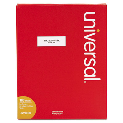 Universal&reg; Copier Mailing Labels