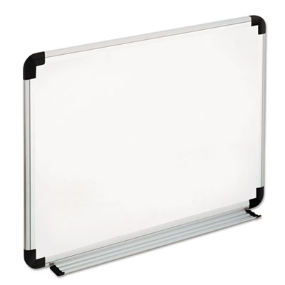 Universal&reg; Deluxe Melamine Dry Erase Board with Aluminum Frame