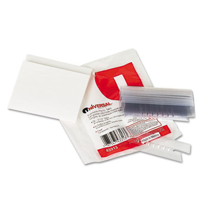 Universal&reg; Hanging File Folder Plastic Index Tabs