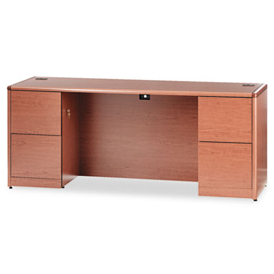 HON&reg; 10700 Series&trade; Kneespace Credenza with Full-Height Pedestals