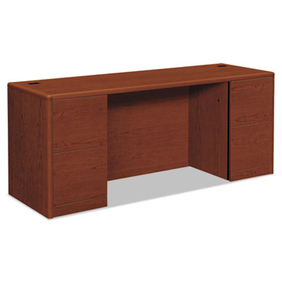 HON&reg; 10700 Series&trade; Kneespace Credenza with Full-Height Pedestals