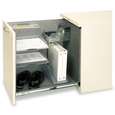 HON&reg; Flagship&reg; Side-Access Mobile Pedestal File With Binder Storage