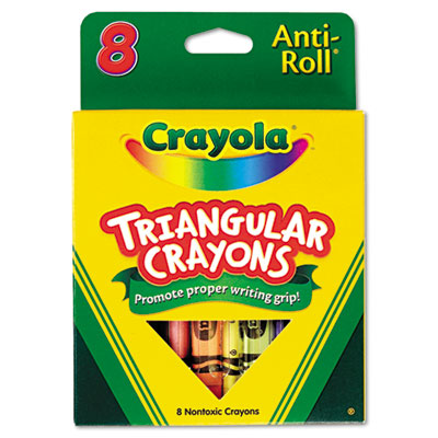 Crayola&reg; Triangular Crayons