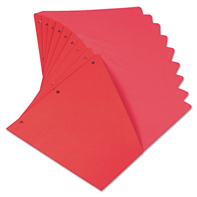 Universal&reg; Slash-Cut Pockets for Three-Ring Binders