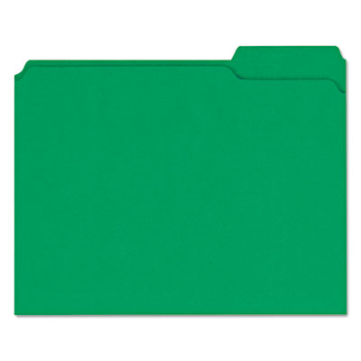 Universal One&trade; Reinforced Top Tab File Folders