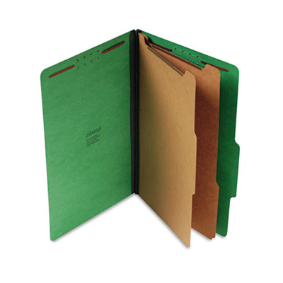 Universal&reg; Bright Colored Pressboard Classification Folders