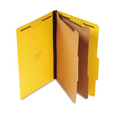 Universal&reg; Bright Colored Pressboard Classification Folders