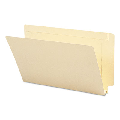Smead&reg; Heavyweight Manila End Tab Expansion Folders