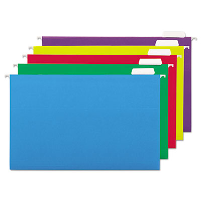 Universal One&trade; Bright Color Hanging File Folders