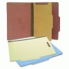 S J Paper Standard Four-Section Classification Folders