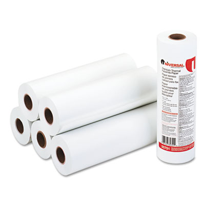 Universal&reg; Direct Thermal Printing Fax Paper Rolls
