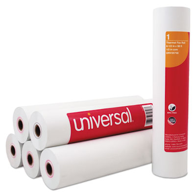 Universal&reg; Direct Thermal Printing Fax Paper Rolls