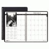 House of Doolittle&trade; Black-on-White Photo Monthly Planner