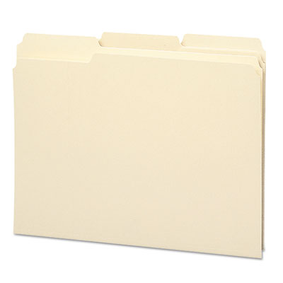 Smead&reg; Reinforced Tab Manila File Folder
