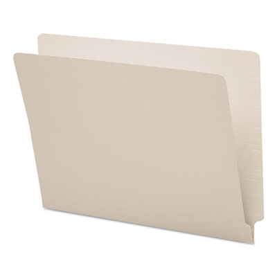 Smead&reg; Reinforced End Tab Colored Folders