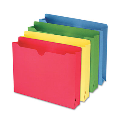 Smead® Colored File Jackets with Reinforced Double-Ply Tab Smead® Colored File Jackets with Reinforced Double-Ply Tab
