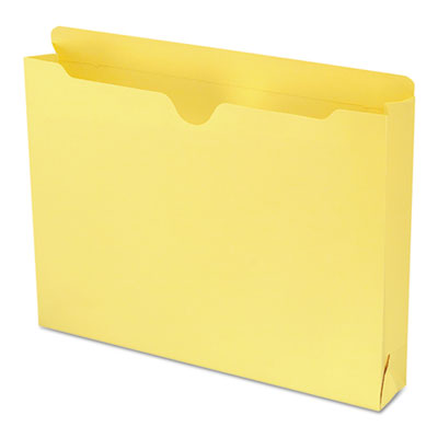 Smead&reg; Colored File Jackets with Reinforced Double-Ply Tab