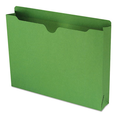 Smead&reg; Colored File Jackets with Reinforced Double-Ply Tab