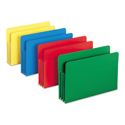 Smead&reg; Poly Drop Front File Pockets