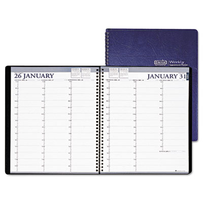 House of Doolittle&trade; 100% Recycled Professional Weekly Planner Ruled for 15-Minute Appointments