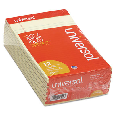 Universal&reg; Economy Ruled Writing Pads