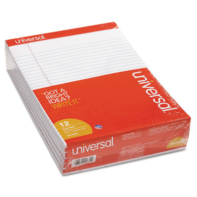 Universal&reg; Economy Ruled Writing Pads