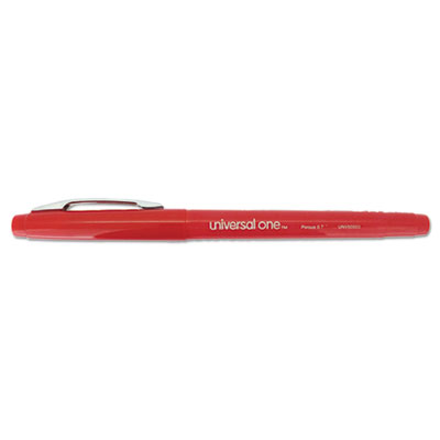 Universal One&trade; Roller Ball Porous Tip Stick Pen