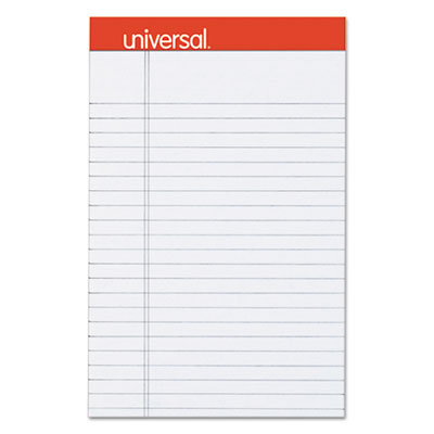 Universal&reg; Fashion Colored Perforated Ruled Writing Pads