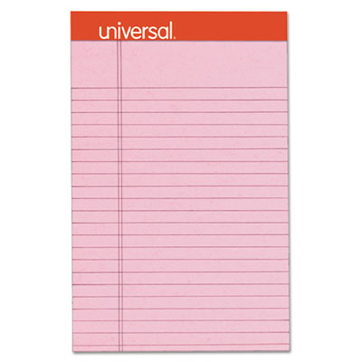 Universal&reg; Fashion Colored Perforated Ruled Writing Pads