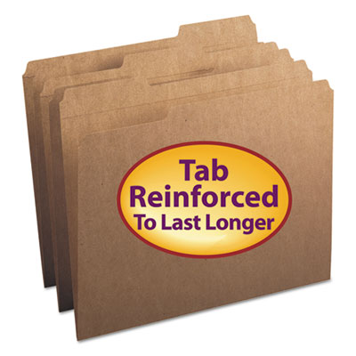 Smead&reg; Reinforced Heavyweight Kraft File Folder