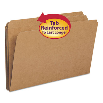 Smead&reg; Reinforced Heavyweight Kraft File Folder